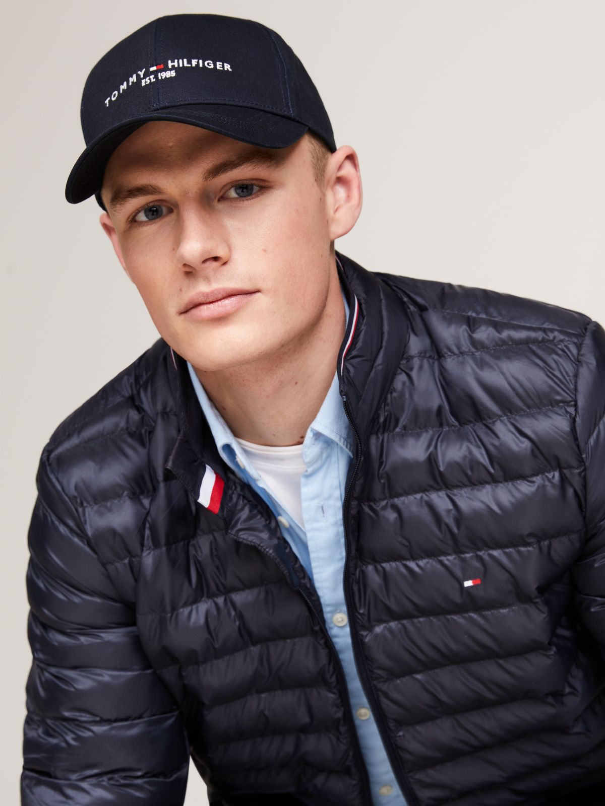 TH Established Pure Cotton Cap — Blue