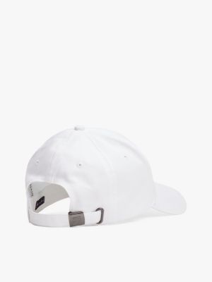 Casquette Brodée En Coton Biologique Black Tommy Hilfiger - Homme