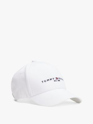 Casquette TH Established en coton bio, Blanc