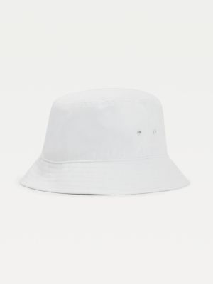 TH ESTABLISHED BUCKET HAT WHITE Tommy Hilfiger