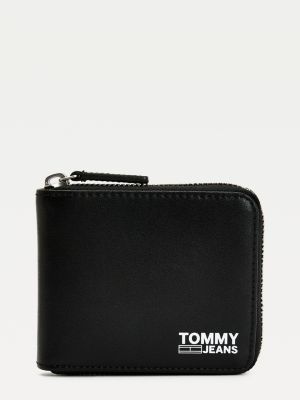 tommy hilfiger zip around wallet