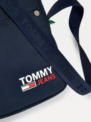 Sumka Pochtalonka Campus S Logotipami Sinij Tommy Hilfiger