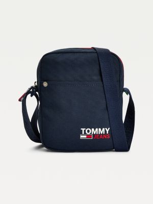 Sumka Pochtalonka Campus S Logotipami Sinij Tommy Hilfiger