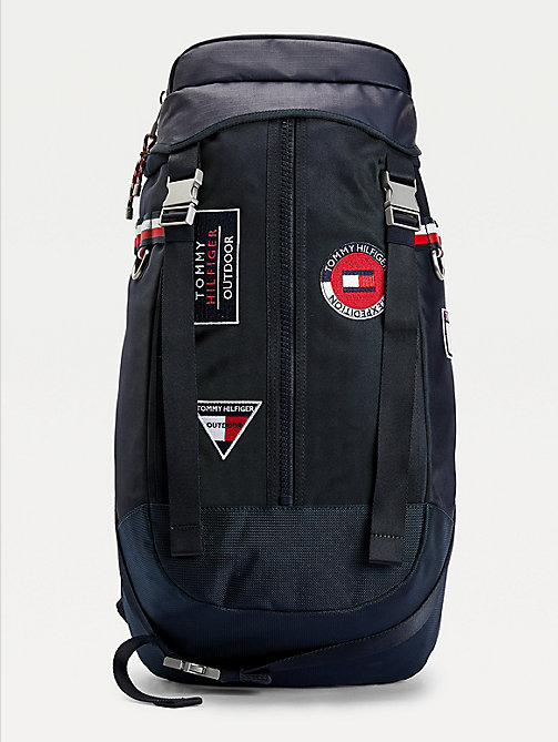 blue highlight backpack for men tommy hilfiger