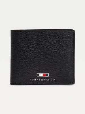 TH Business Leather Wallet BLACK Tommy Hilfiger