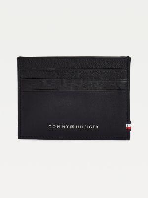 tommy hilfiger leather card holder