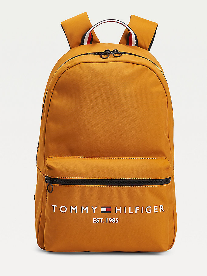 gold th established backpack for men tommy hilfiger