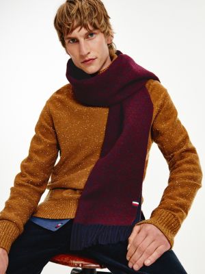 Sjaal met TH-monogrammen | BLAUW | Tommy Hilfiger