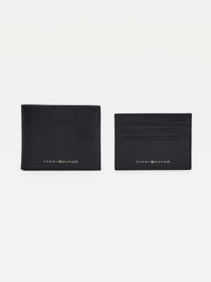 Wallet and Card Gift Set | BLACK Tommy