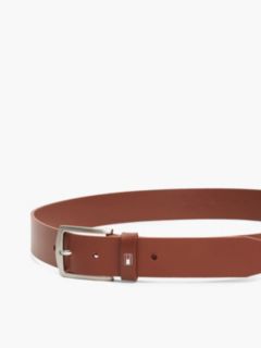 Denton Flag Keeper Leather Belt — Brown 5