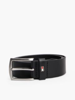 Denton Flag Keeper Leather Belt — Black 4