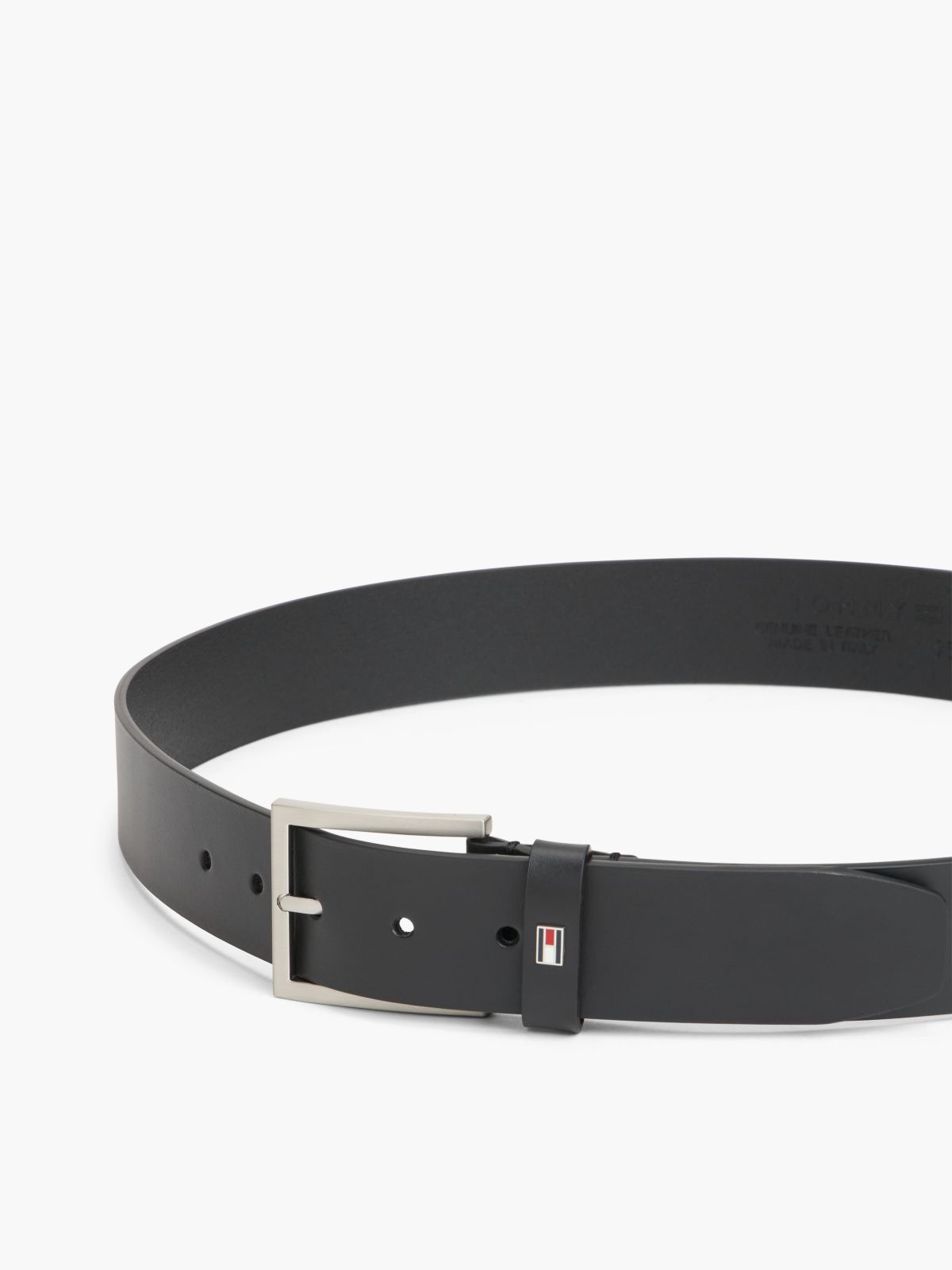 Hampton Leather Belt — Black