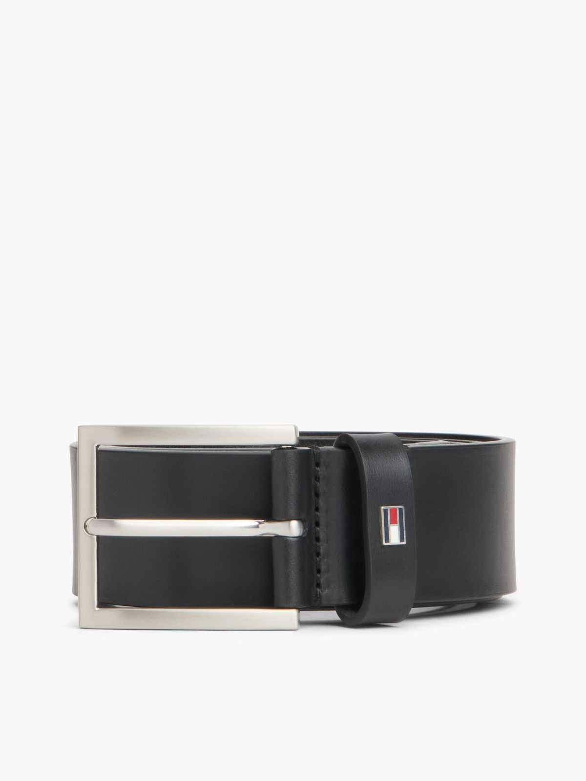 Hampton Leather Belt — Black