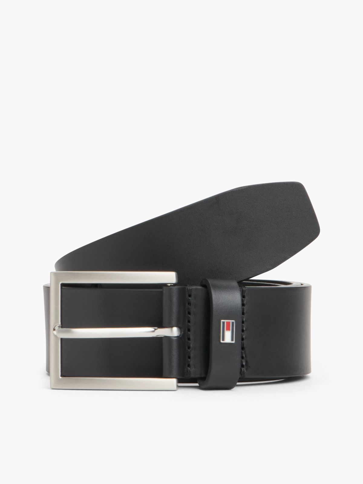 Hampton Leather Belt — Black