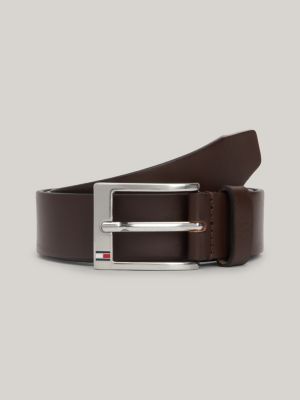 Leather Belt | Brown | Tommy Hilfiger