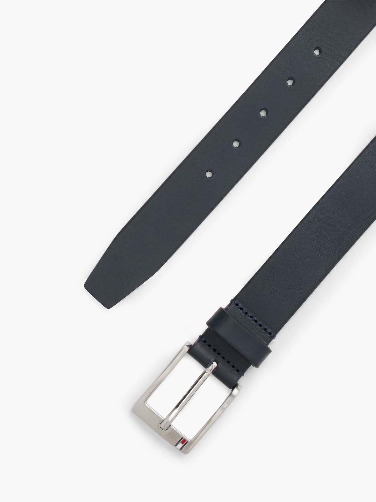 Leather Belt — Blue