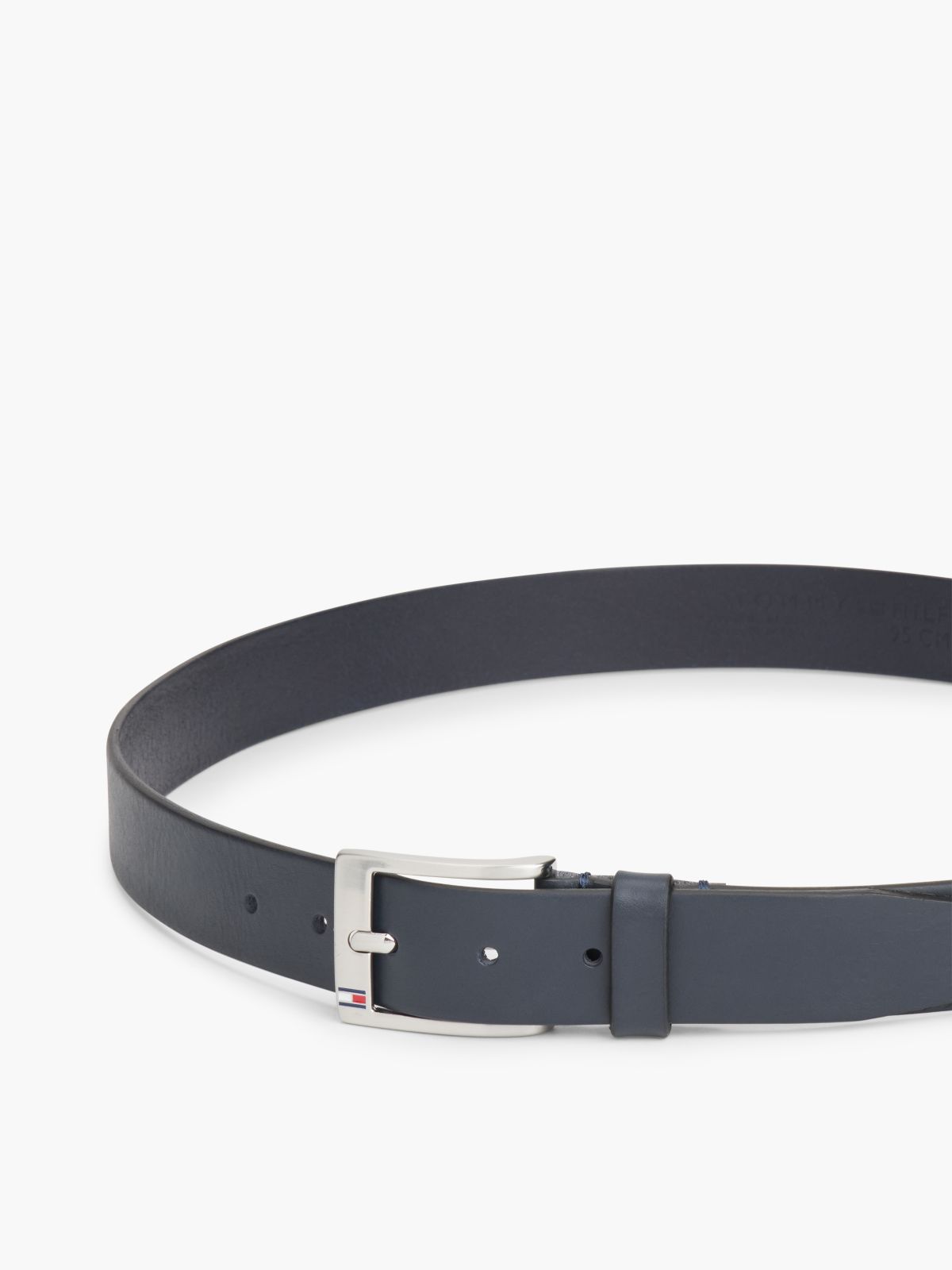 Leather Belt — Blue