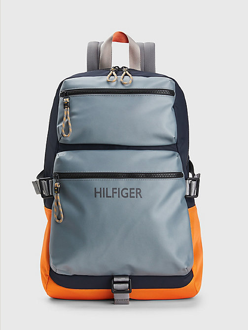 blue utility backpack for men tommy hilfiger