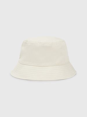 Flag Embroidery Bucket Hat BEIGE Tommy Hilfiger