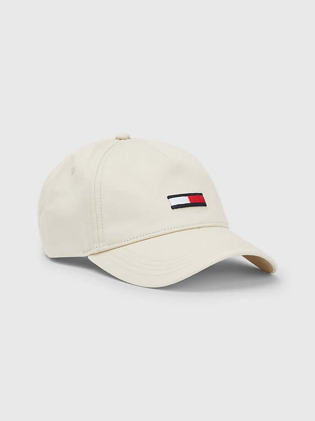CLASSIC BEIGE Flag Embroidery Cap for men TOMMY JEANS