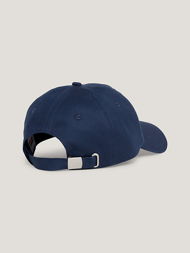 gorra de béisbol con parche heritage blue de hombre tommy jeans