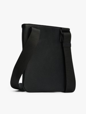 schwarz essential crossbody-tasche für herren - tommy hilfiger