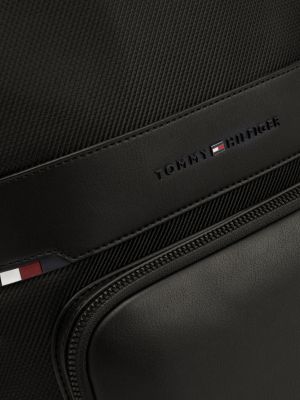 mochila con logo 1985 collection black de hombre tommy hilfiger