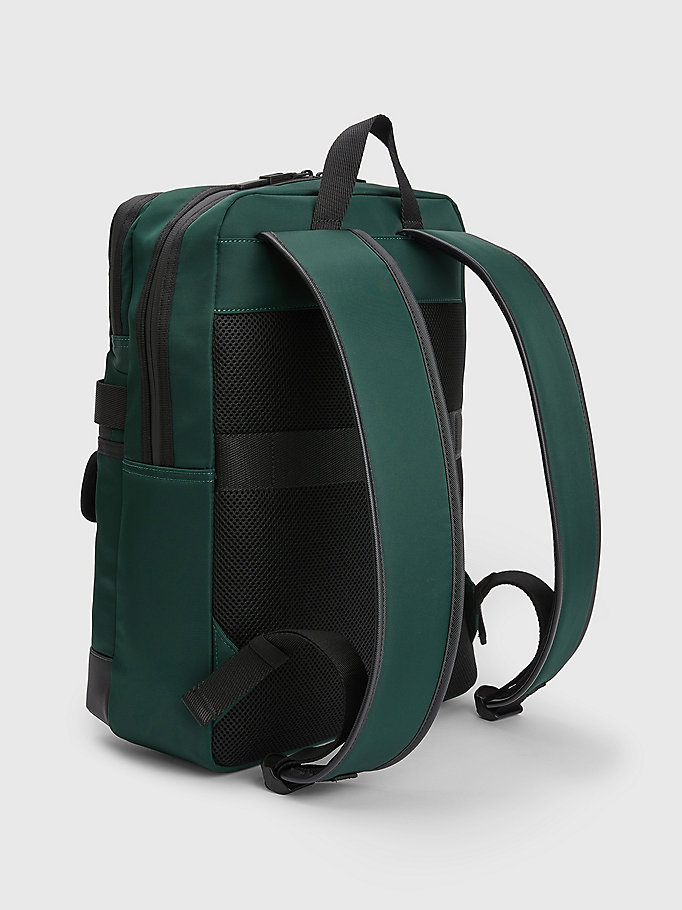 green th city backpack for men tommy hilfiger
