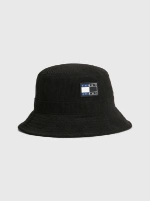 Spliced Logo Bucket Hat | BLACK | Tommy Hilfiger