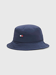 blue urban bucket hat for men tommy jeans