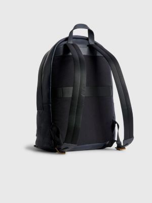 Premium Leather Backpack BLUE Tommy Hilfiger