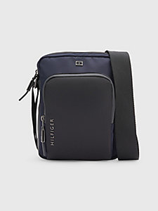 blue th city commuter small reporter bag for men tommy hilfiger