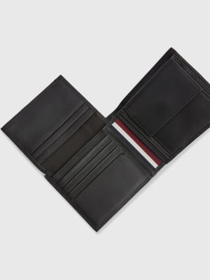 Oneffenheden Buigen Wieg Premium Leather Bifold Wallet | BLACK | Tommy Hilfiger