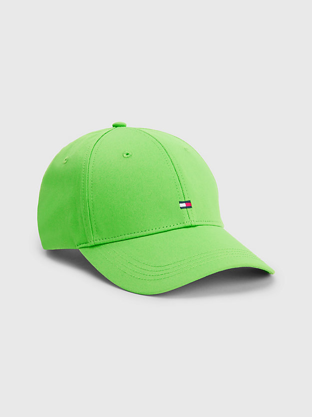Flag Embroidery Cap | GREEN | Tommy Hilfiger