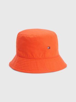 orange bucket hat