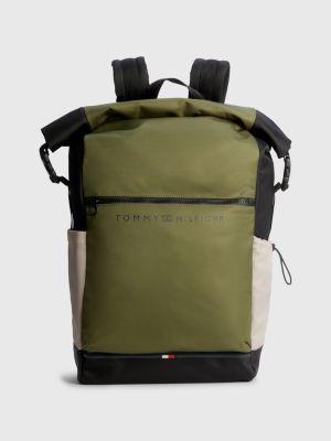 Urban Roll Top Backpack GREEN Tommy Hilfiger