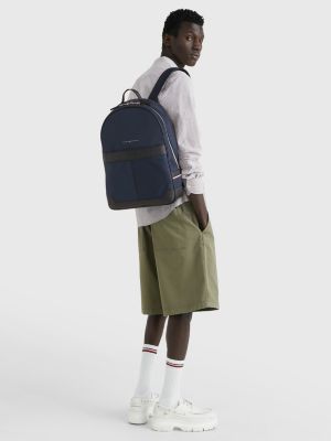 Elevated Metal Logo Backpack BLUE Tommy Hilfiger