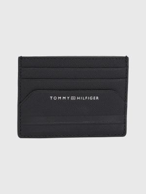 TH Business Leather Credit Card Holder | BLACK | Tommy Hilfiger