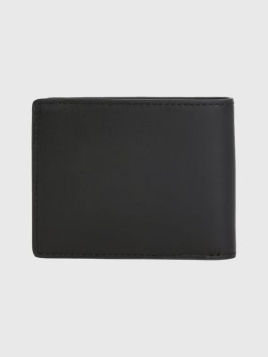 TH Modern Small Leather Card Wallet | BLACK | Tommy Hilfiger