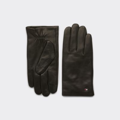 Guanti Donna Tommy Hilfiger Biker Leather Gloves 