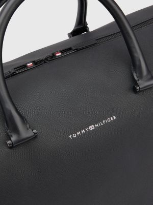 Eficacia Frank Worthley programa Bolsa de deporte TH Business en piel | NEGRO | Tommy Hilfiger