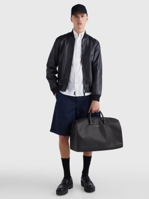 Eficacia Frank Worthley programa Bolsa de deporte TH Business en piel | NEGRO | Tommy Hilfiger