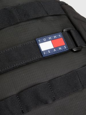 mochila reciclada para monopatín black de hombre tommy jeans
