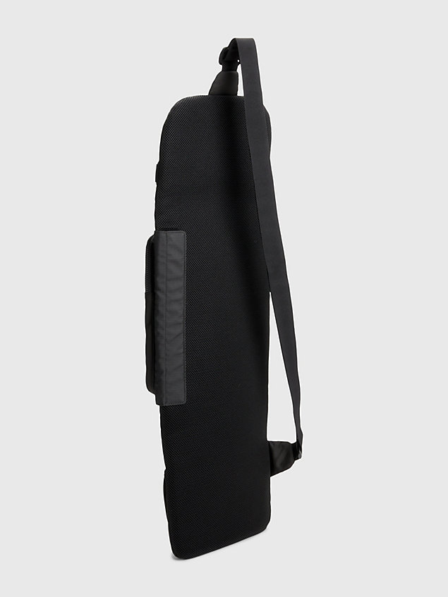 sac de skateboard recyclé black pour hommes tommy jeans
