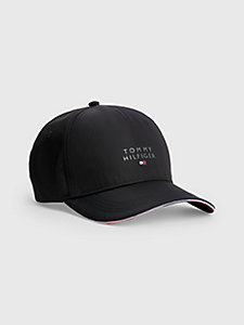 black th business signature repreve® baseball cap for men tommy hilfiger