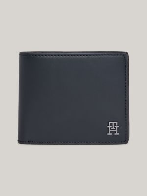 TH Modern Leather Bifold Wallet BLACK Tommy Hilfiger
