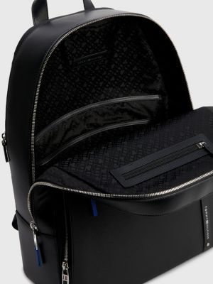 TH Business Leather Backpack BLACK Tommy Hilfiger