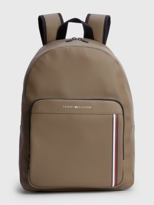 Pique Textured Backpack KHAKI Tommy Hilfiger