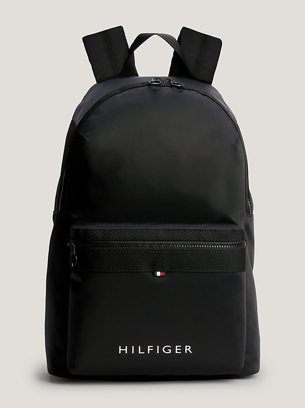 Textile Logo Backpack | BLACK | Tommy Hilfiger