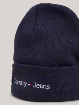 Blue Tommy Logo | Hilfiger Embroidery Beanie |